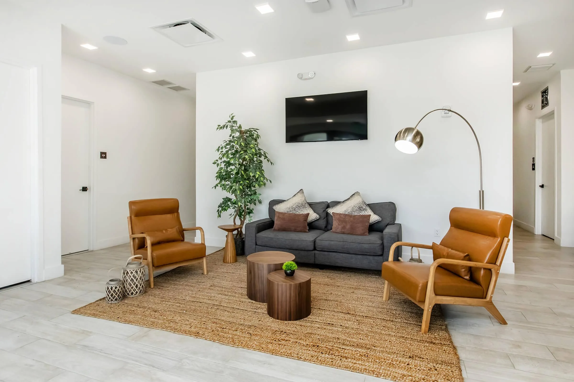 Modern Towers resident lounge and clubroom